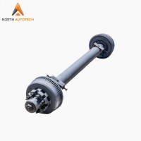 10K 10000 Lbs Electric Brake Trailer Axle for Heavy Duty Trailer with 8 Lug